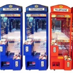 Telephone parent child double layer claw crane machine