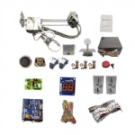 DIY claw crane machine kit with 53cm gantry main board with digital display