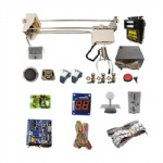 DIY candy toy catch claw crane machine kit with main board bill acceptor