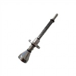 Small Ball Shooter With Chrome Handle For Pinball Parts,Arcade Parts,Game Machine Accessory